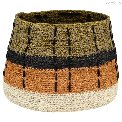 Корзина плетеная Colored lines (A) - Covali