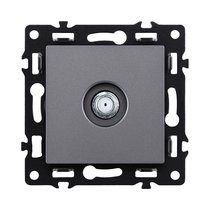 Розетка TV, серый Kollinger Asthetik AS-020GY - Kollinger