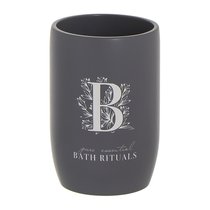 Стакан для зубных щеток Bath Rituals серый, цвет серый - D'casa