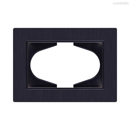 Рамка для двойной розетки, черный Kollinger Eleganz Plex EP120BK - Kollinger