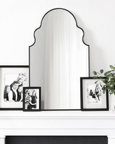 Зеркало в чёрной раме Шифа, цвет черный - Louvre Home