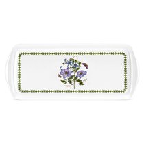 Поднос прямоугольный с ручками Pimpernel Ботанический сад Клематис 38,5х16,5 см - Pimpernel