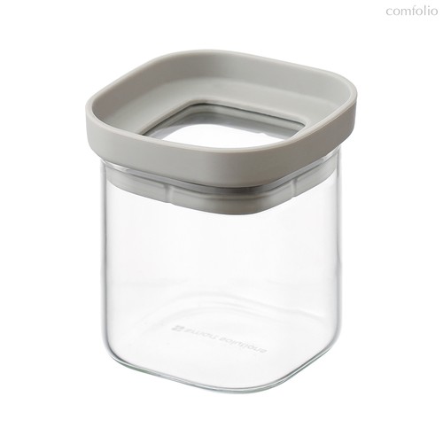 Банка для специй Vacuum Glass, 120 мл, светло-серая - Smart Solutions