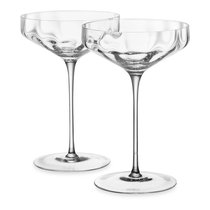 Набор креманок для шампанского Krosno Праздник 150 мл, 2 шт, стекло, п/к - Krosno