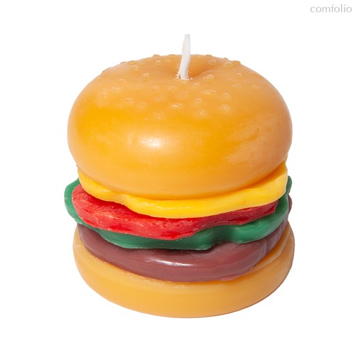 Свеча Fast Food, Burger, 6 см - DOIY