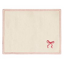 Салфетка под приборы Fancy Bows бежевого цвета из коллекции Essential, 35х45 см - Tkano