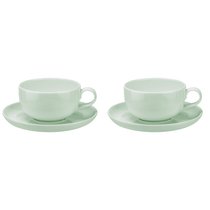 Набор чашек чайных с блюдцем Portmeirion "Выбор Портмейрион" 250мл, 2шт, (зеленый) - Portmeirion