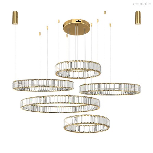 10135/5 Gold Подвесной светильник LOFT IT Crystal ring - Loft It