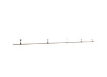 Magnet Modular System «CODE 1.2», L4000хH135 мм, DC24V, основание для модульных светильников, темная бронза, блок питания в комплект не входит - Donolux