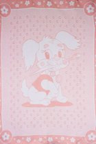 Одеяло Хлопок100% Заяц розовый (арт.02-11), 100x140 см - Valtery