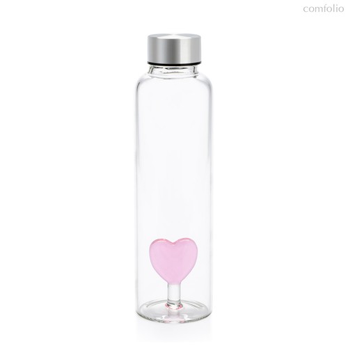 Бутылка для воды Love 0.5л, цвет прозрачный - Balvi