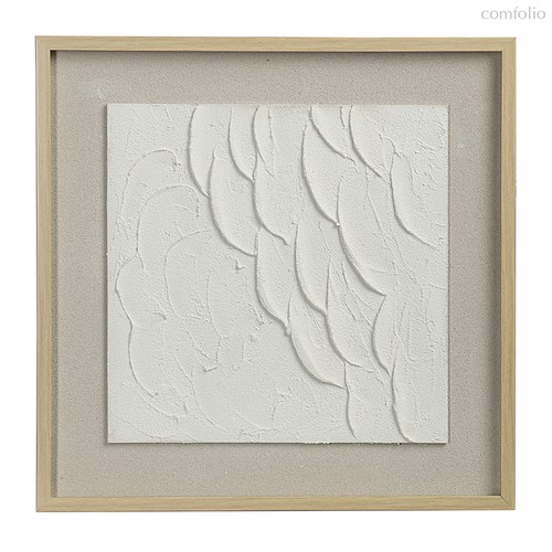 Панно декоративное с эффектом 3D Minimalism Ripples, 50х50 см - Bergenson Bjorn