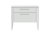Тумба прикроватная Type 2 ящика ширина 60 см (белый) - Ellipse