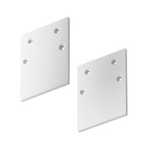 Заглушка торцевая 2шт Gravity накладной белый - Maytoni