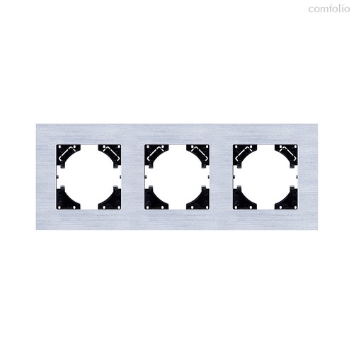 Рамка 3-постовая, серебро Kollinger Reflex AL RA3SR - Kollinger