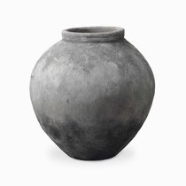 Кашпо Smoke Shadow высота 46, цвет серый - Cosmo