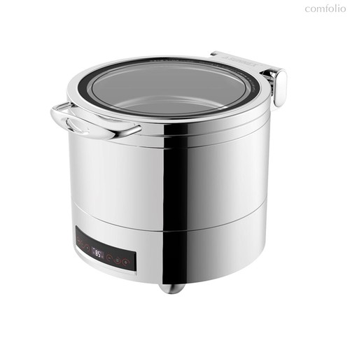 Мармит суповой 10 л электрический 220V 900W с откидной крышкой и окном с дисплеем Roma - SUNNEX