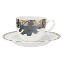 Чашка чайная с блюдцем Royal Worcester Голубая лилия 220 мл - Royal Worcester