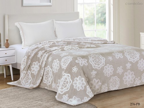 Плед 200/276-pb Микрофибра Бамбук 200х220 - АльВиТек