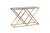 Консоль белый иск. мрамор/мат. золото 120x40x78см - Garda Decor