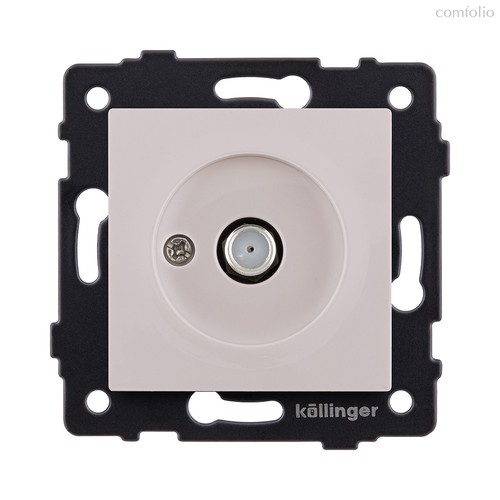 Розетка спутниковая SAT, кашемир матовый Kollinger REA-020CM для Aspekt, Eleganz, Reflex - Kollinger