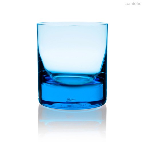 Стакан для виски Moser Виски сет 370 мл, аквамарин - Moser
