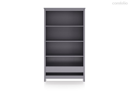 Стеллаж Wood размер L (серый) - Ellipse