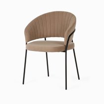 Обеденный стул Must, цвет коричневый/серый/черный - Cosmo Red