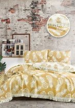 Плед ANANAS BED SPREAD цвет желтый (YELLOW) - Valtery