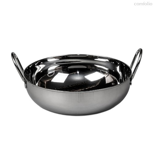 Сковорода для подачи 21 см h6,7 см 1500 мл круглая нерж. 2 ручки P.L. Proff Cuisine - P.L. Proff Cuisine