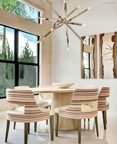 Серебряная люстра Пэрис, цвет никель - Louvre Home