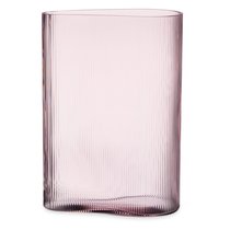 Ваза Nude Glass Туман 29 см, стекло хрустальное, цвет розовый - Nude Glass