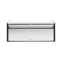 Хлебница с откидной крышкой Brabantia 46х25 см, сатинированный хром - Brabantia