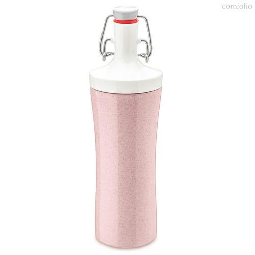 Бутылка для воды PLOPP TO GO Organic 425 мл розовая - Koziol