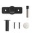 Отбойник дверной скрытый ARCHIE HIDE-FM BLACK (Черный) - Archie