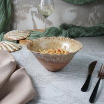 Салатник 650 мл d 19,5 см h9 см Pearl Coral Flower Frutti di Mare P.L.