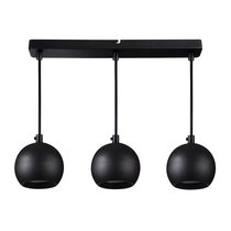 Споты потолочные настенные: Подвесной светильник тройной GALOBA C 3xGU10 B - Kanlux