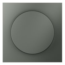 Накладка для светорегулятора поворотно-нажимного, S70 титан