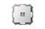 Розетки и выключатели: Устройство зарядное USB (A+A) 3,4А, алюминий, Classic - Kanlux