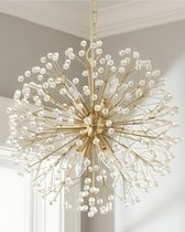 Золотая люстра Норвич, цвет золотой - Louvre Home