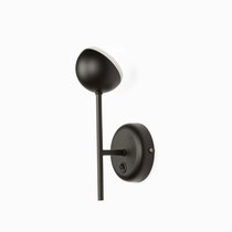 Бра Carina диаметр 15, цвет черный - Cosmo