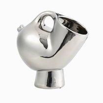 Ваза Harm высота 26, цвет серебряный - Cosmo