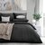 Набор Наволочек Verossa "Stripe 50/70 Black" - Nordtex