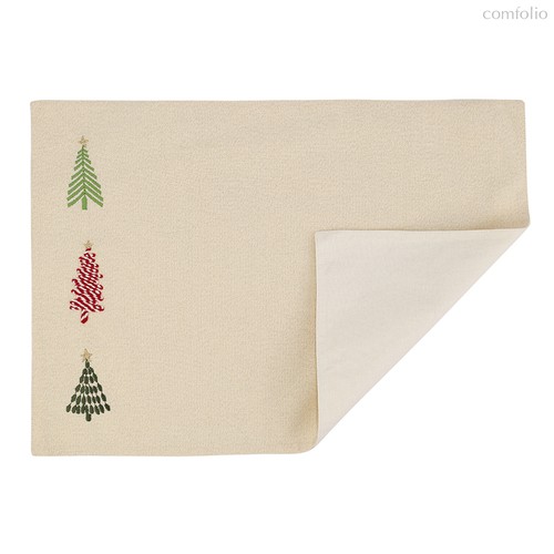 Салфетка под приборы Frozen pines из коллекции New Year Essential, 33х48 см - Tkano