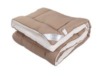 Одеяло ОЖЛ-20-Мокко-Бежевый "FLUFFY DREAM" CLASSIC 172х205 классическое-всесезонное - АльВиТек