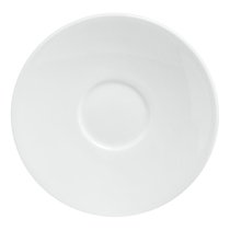 Блюдце d 15,5 см чайное для чашки арт. 81229915 / 81221754 / 81221753 Simply Fine Plus 6шт., цвет белый - Noble
