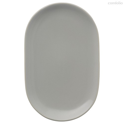Тарелка сервировочная Cafe Concept 19,6х12,5 см серая - Typhoon
