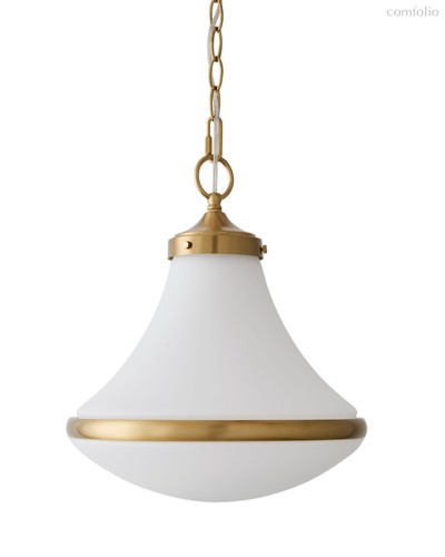 Золотистый подвесной светильник Ларна, цвет полированная латунь - Louvre Home