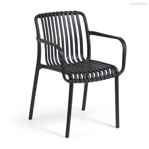 Садовый стул Isabellini в черном цвете - La Forma