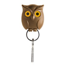 Держатель для ключей Night Owl коричневый - Qualy